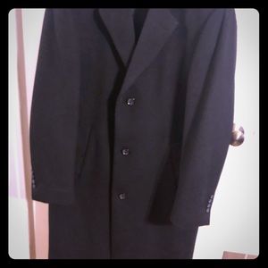 Men’s Long Dress Blazer Black